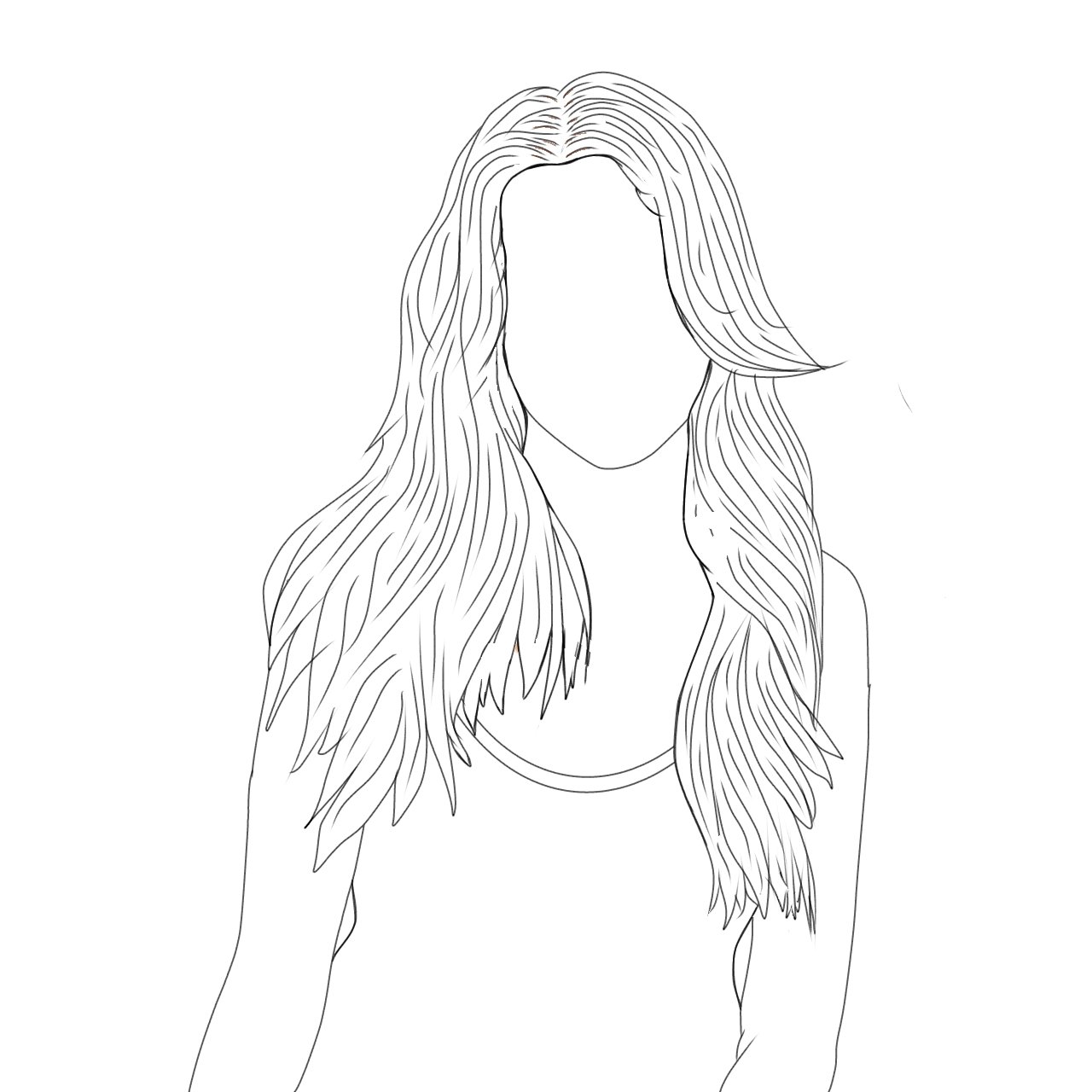 Photo to Line Art Portrait / Illustration